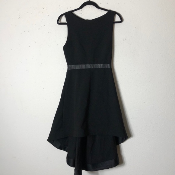 Alice + Olivia Black Colby High-Low Cascade Dress no size ap 15 1/2” lis… - Picture 4 of 12